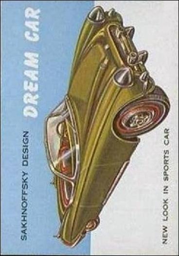 World on Wheels (Base Set) card 114 Dream Car (Sakhnoffsky)