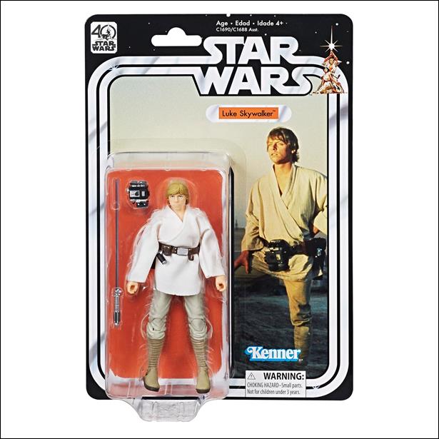 Star Wars: The Black Series: 40th Anniversary (6" Action Figures) figure 2 Luke Skywalker 