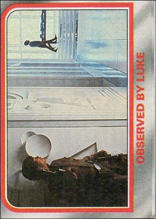 Star Wars: The Empire Strikes Back: Series 1 (Base Set) card 99 Observed by Luke