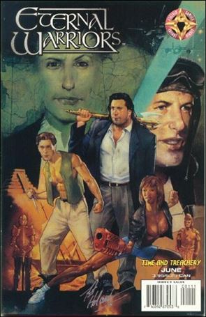 Eternal Warriors issue 1-B Vince Evans Cover