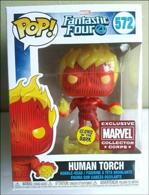 POP! Marvel figure 572 Human Torch