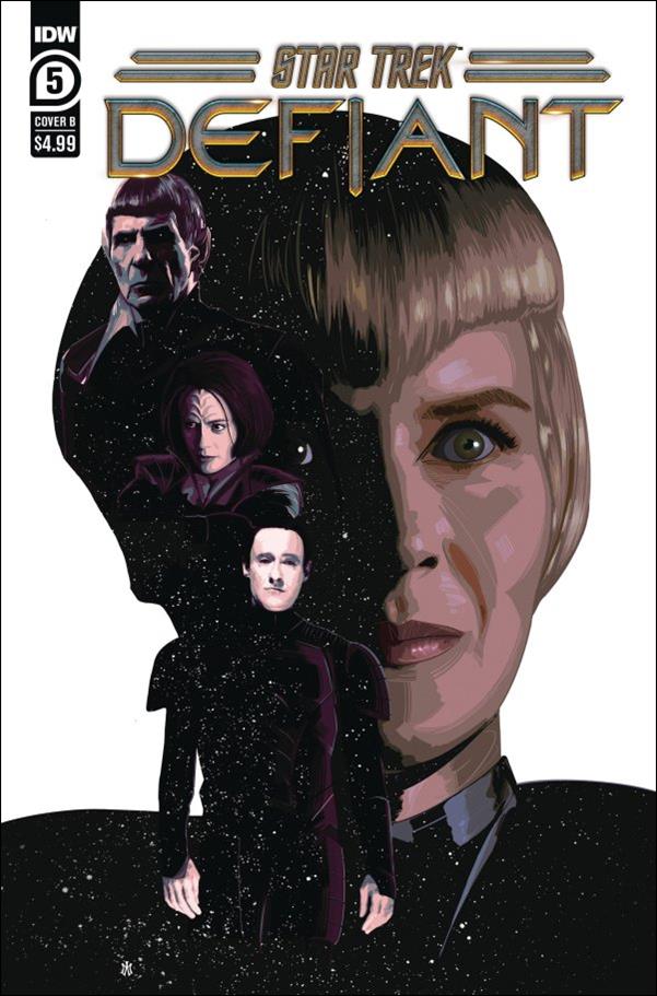 Star Trek: Defiant issue 5-B Mark Alvarado Cover