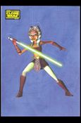 Star Wars: The Clone Wars Trading Card Stickers (Base Set) card 28 Ahsoka Tano