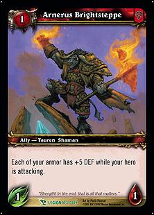World of Warcraft: March of the Legion (Base Set) card 173 Arnerus Brightsteppe
