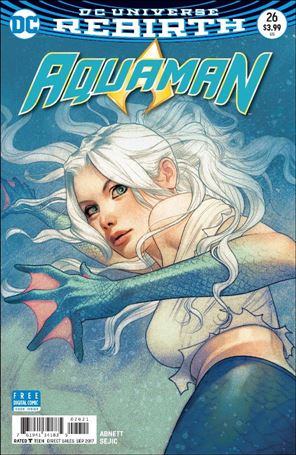 Aquaman (2016) issue 26-B Joshua Middleton Cover