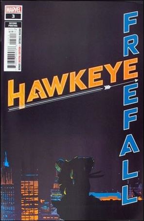 Hawkeye: Freefall issue 3-B Otto Schmidt Cover (2nd Printing)