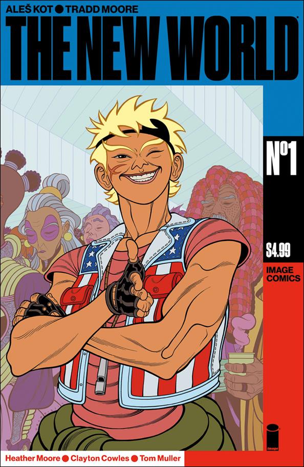 New World issue 1-B Tradd Moore "Loki" Cover