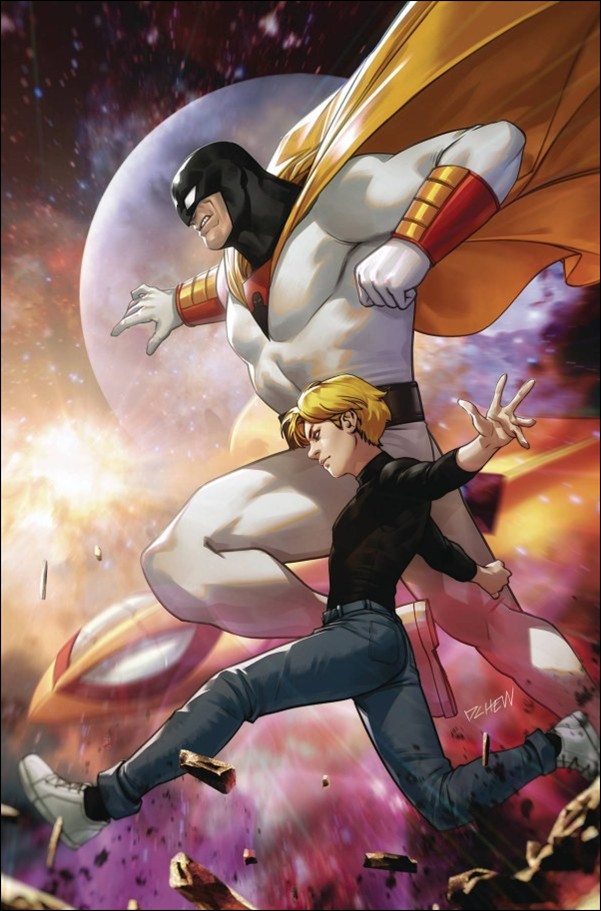 Space Ghost / Jonny Quest: Space Quest issue 2-R Derrick Chew Virgin 1:20 Cover
