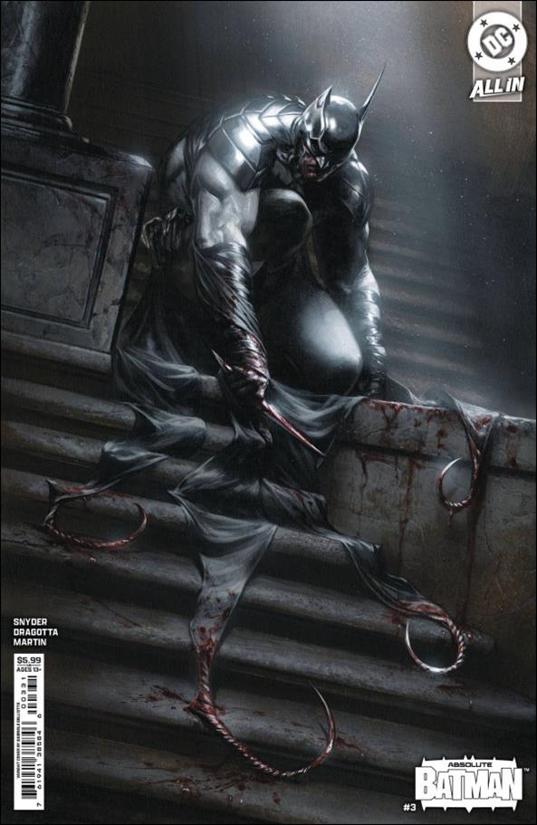 Absolute Batman issue 3-C Gabriele Dell'Otto Cardstock Cover