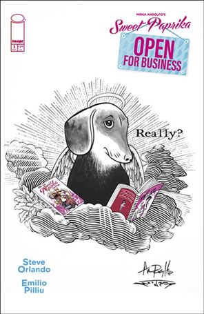 Mirka Andolfo's Sweet Paprika: Open for Business issue 5-D Aaron Reynolds Cover