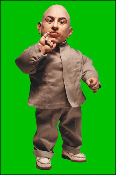 Austin Powers (Series 1) Super Size Figure figure 1 Mini Me (18")