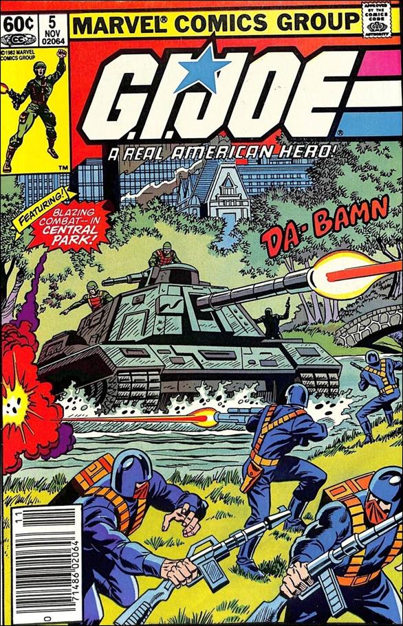 G.I. Joe: A Real American Hero issue 5-B Newsstand Cover