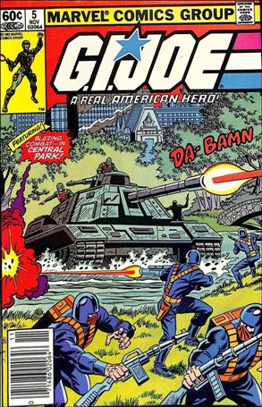 G.I. Joe: A Real American Hero issue 5-B Newsstand Cover