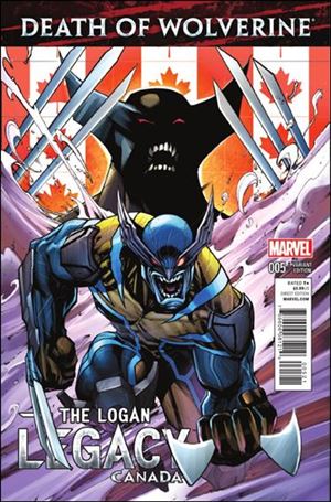 Death of Wolverine: The Logan Legacy issue 5-B Canadian Cover