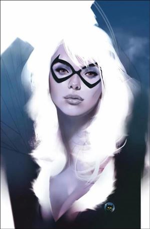 Black Cat (2019) issue 1-SZ Ben Oliver Jetpack/Forbidden Virgin Cover 1/1000