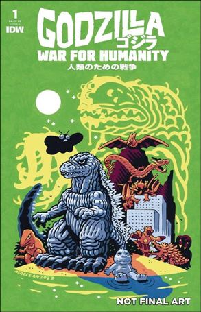 Godzilla: War for Humanity Cover Image 1