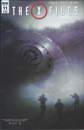 X-Files (2016) issue 11 Menton3 Cover