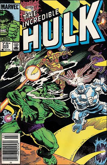 Incredible Hulk (1968) issue 305-B Canadian Price Cover