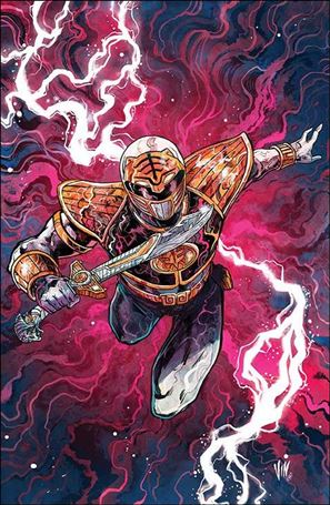 Mighty Morphin issue 22-G Vincenzo Riccardi 1:10 Virgin FOC Reveal Cover