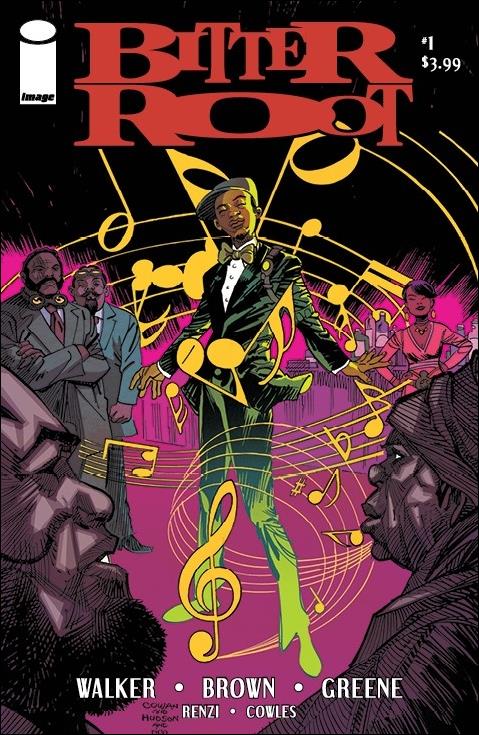 Bitter Root issue 1-C Denys Cowan Cover
