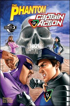 Phantom - Captain Action issue 1-B Mark Sparacio Cover