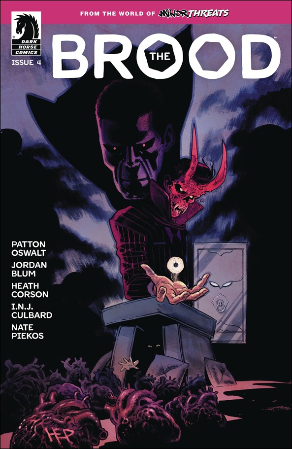 From the World of Minor Threats: The Brood issue 4 Scott Hepburn Cover