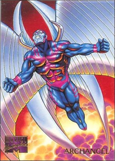 1995 Marvel Masterpieces (Base Set) card 6 Archangel