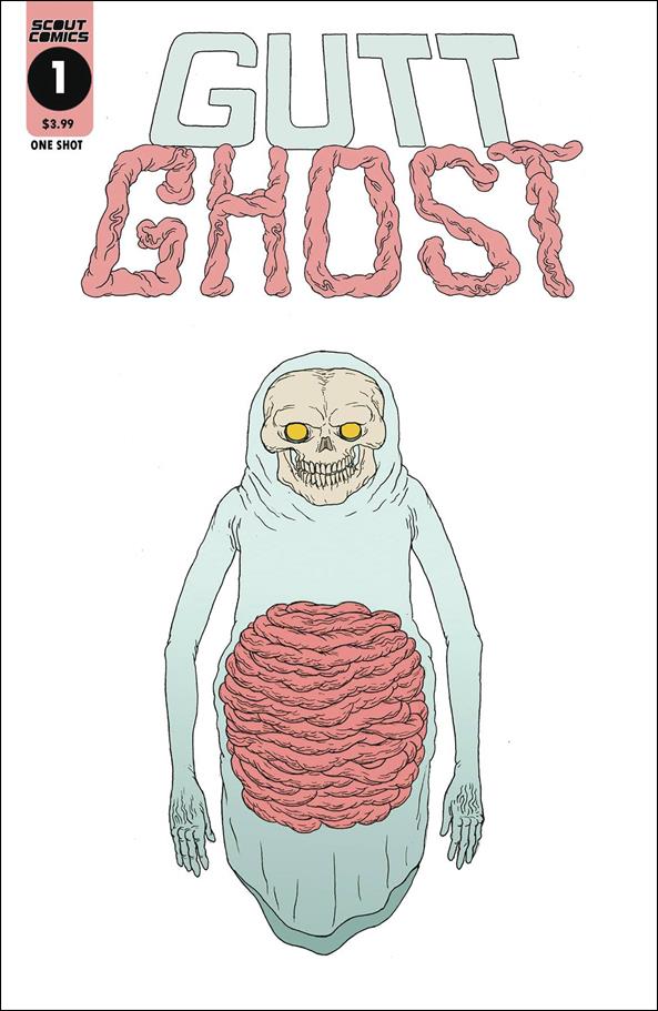 Gutt Ghost: Trouble With the Sawbuck Skeleton Society issue 1-B Enzo Garza Glow in the Dark Cover