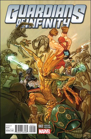 Guardians of Infinity issue 2-B Gary Choo 1:25 Cover