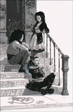Sirens of the City issue 5-D David Talaski 1:25 Cover