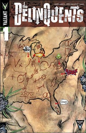Delinquents issue 1-G Brent Peeples East Coast Cover