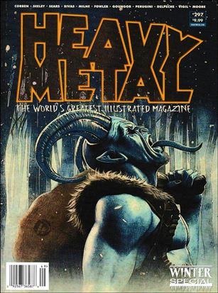 Heavy Metal issue 297 Krampus Cover