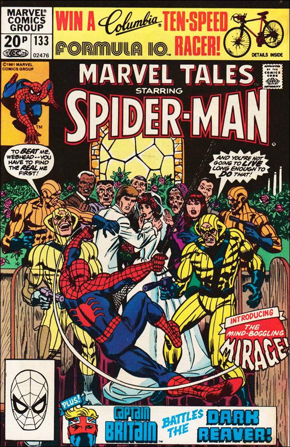 Marvel Tales (1966) issue 133-B UK Price Cover