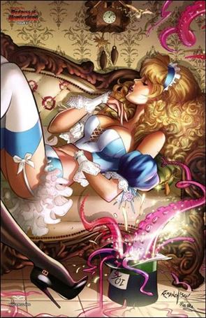 Grimm Fairy Tales Presents Madness of Wonderland issue 1-C Franchesco! ECCC Wraparound Cover 1/500