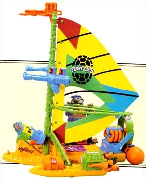 Teenage Mutant Ninja Turtles (1988) Vehicles and Playsets figure 42 Sidewalk Surfer