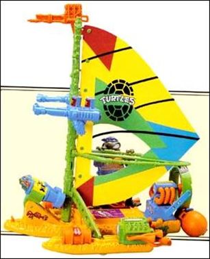 Teenage Mutant Ninja Turtles (1988) Vehicles and Playsets figure 42 Sidewalk Surfer