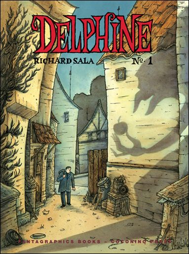 Delphine issue 1 Cardstock Dust Jacket - Oversized Format