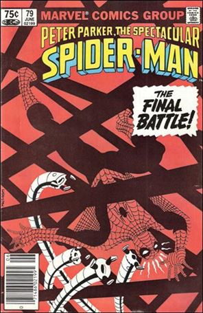 Spectacular Spider-Man (1976) issue 79-B Canadian Price Cover