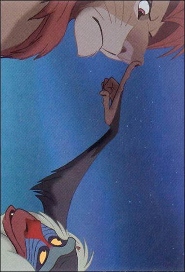 Lion King: Series 1 (Base Set)  card 50 I Know Your Father