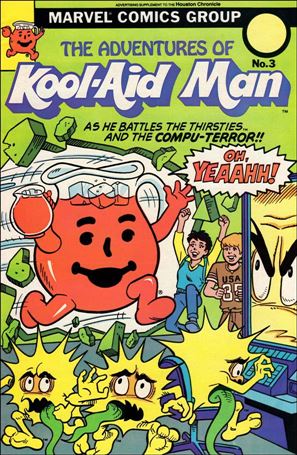 Adventures of Kool-Aid Man (1983) issue 3-B Houston Chronicle Supplement