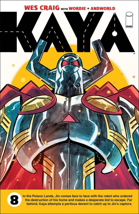Kaya issue 8 Wes Craig Cover