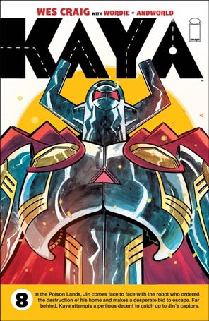 Kaya issue 8 Wes Craig Cover
