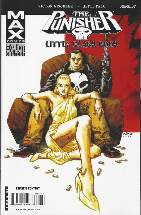 Punisher Max Special: Little Black Book issue 1 Cardstock Cover