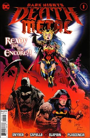 Dark Nights: Death Metal issue 1-O Greg Capullo Red Cover (2nd Printing)