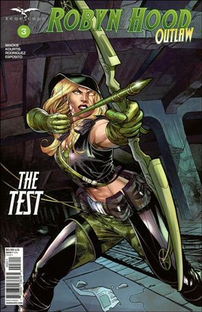 Robyn Hood: Outlaw issue 3 Martin Coccolo Cover