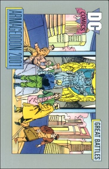 DC Cosmic Cards (Base Set) card 163 Armageddon 2001 Card A