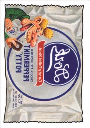 Wacky Packages All-New: Series 1 (Tattoo Subset) card 8 Dork