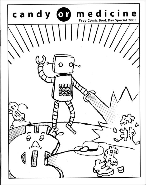 Candy or Medicine Free Comic Book Day Special issue 2008 Mini Comic