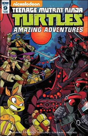 Teenage Mutant Ninja Turtles Amazing Adventures issue 9 Jon Sommariva Cover