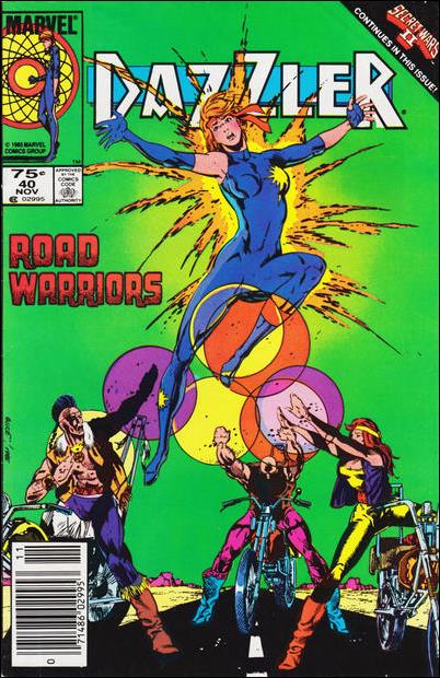 Dazzler (1981) issue 40-B Newsstand Cover
